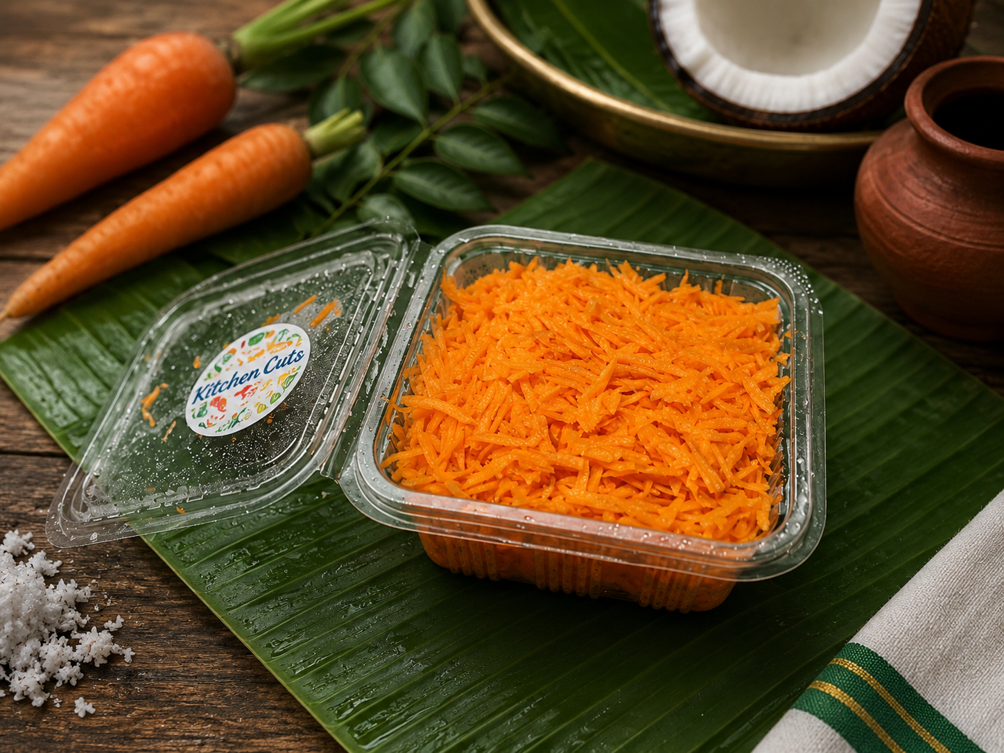 Fresh Grated Carrot