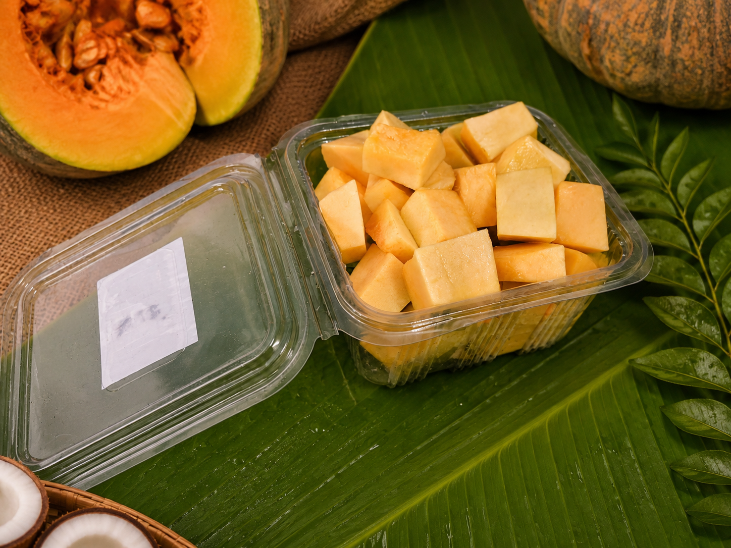 Pumkin Cut Trivandrum Free Delivery Fresh Pumpkin Cut
